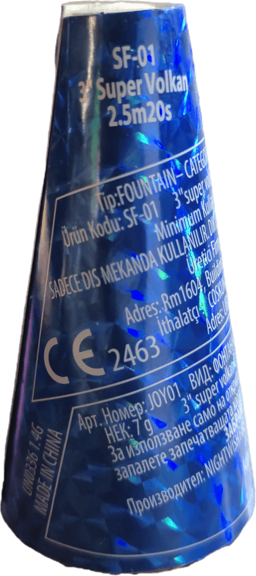 SF01 Kokusuz Dumansız Volkan