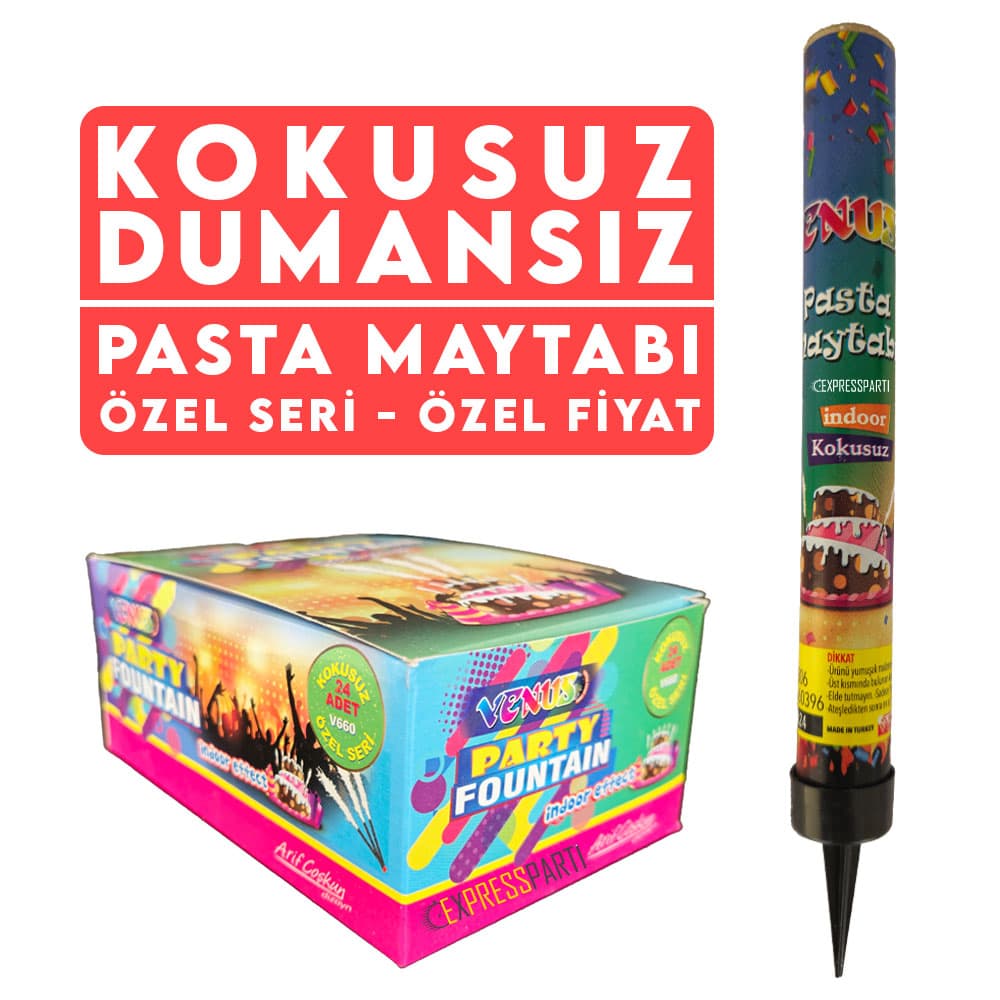 Koksusuz Dumansız Pasta Maytabı Özel Seri